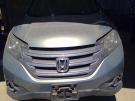 2012 HONDA CR-V. GREEN, EX-L MODEL, 2.4L, AT, AWD.  A26292